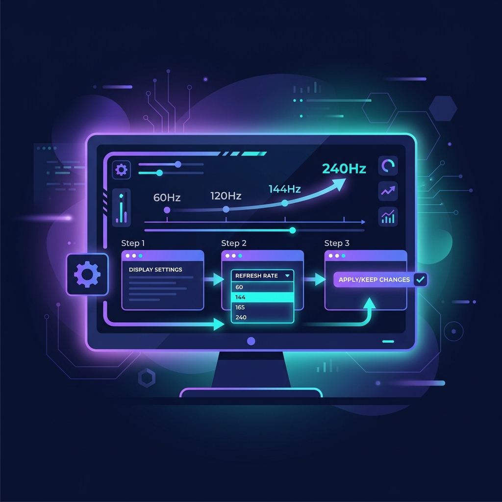 How to Change Refresh Rate on Monitor (Step-by-Step Guide for Beginners)